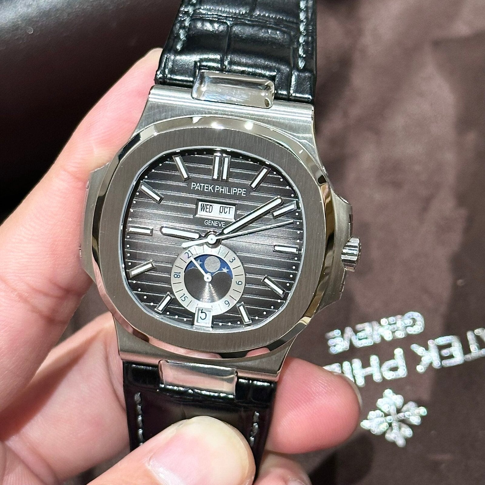 Patek Philippe Watch Nautilus 5726G Gray Dial 40.5mm