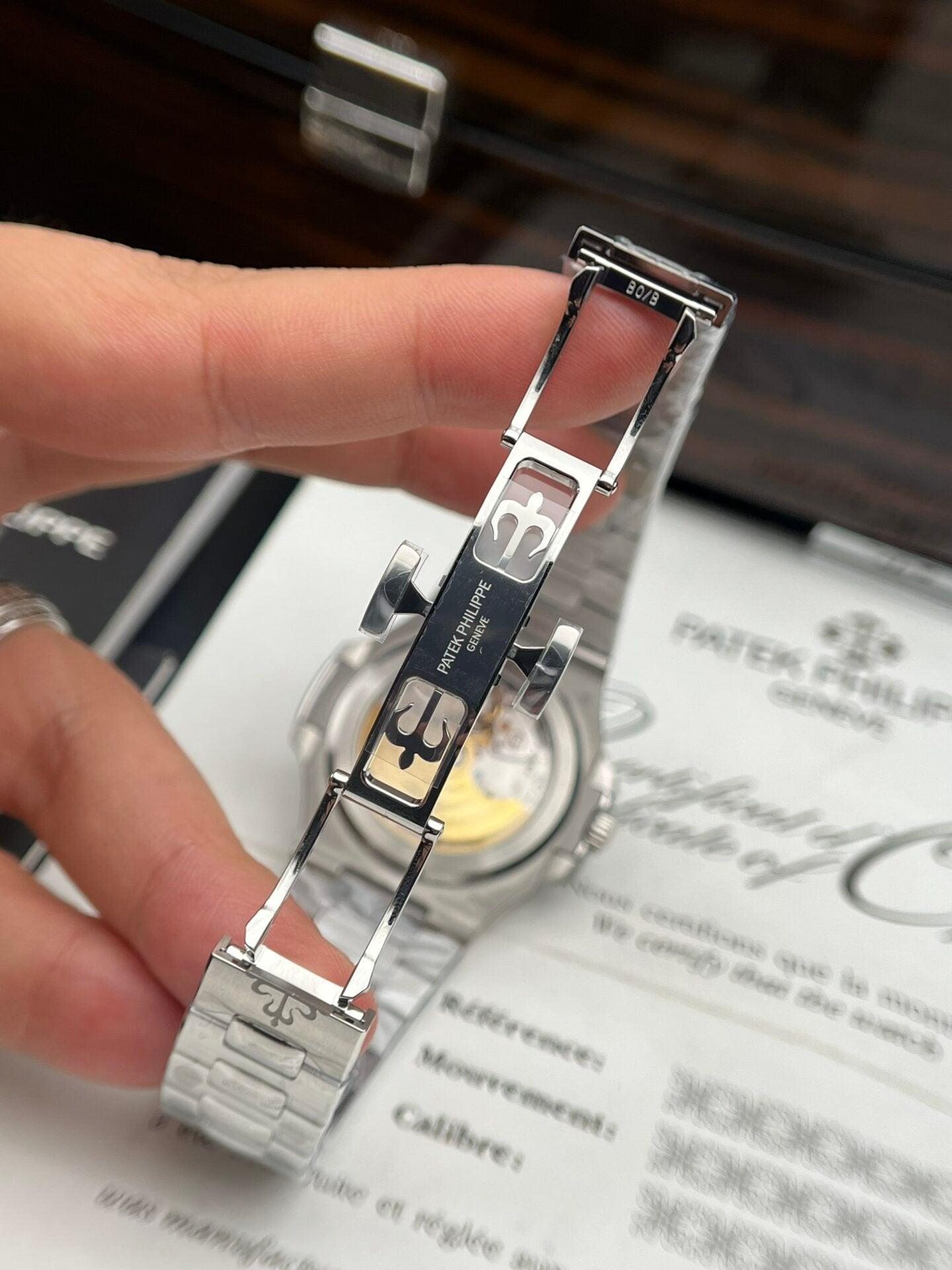 Patek Philippe Watch Nautilus 5811 Blue Dial 41mm