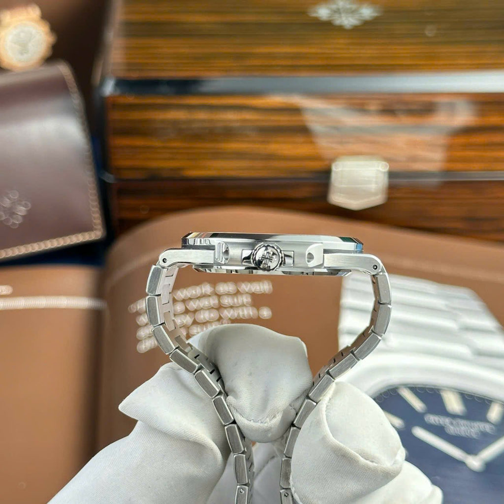 Patek Philippe Watch Nautilus 5811 Blue Dial Full Optinos 41mm