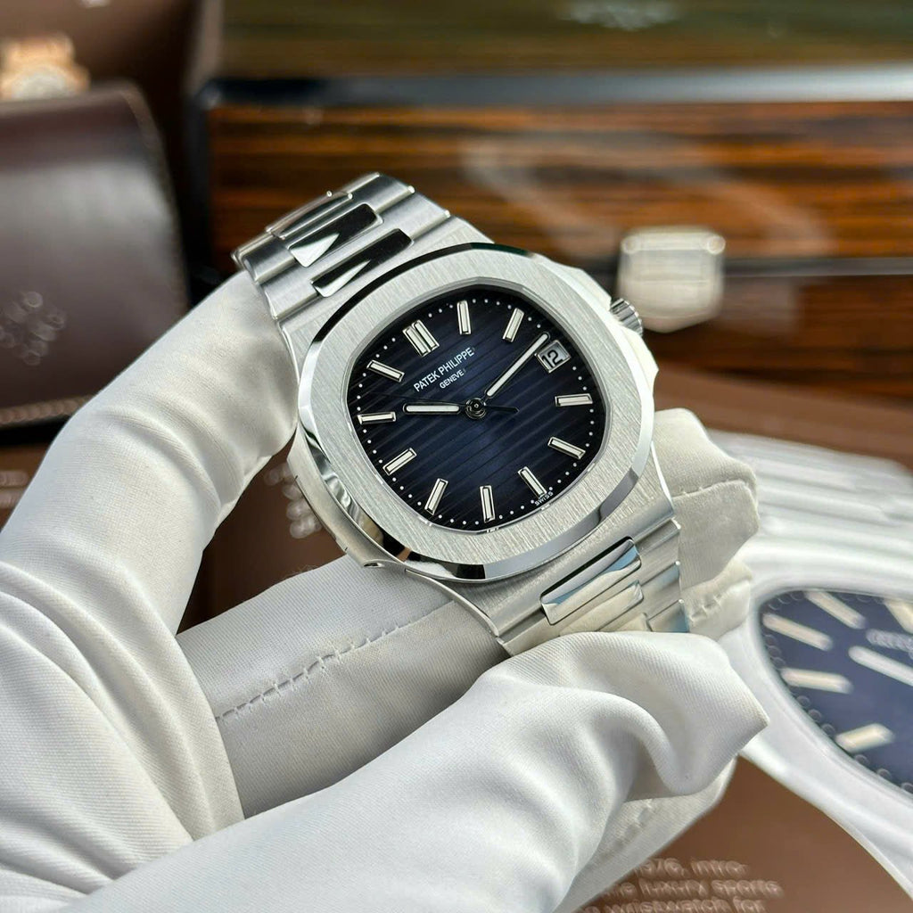 Patek Philippe Watch Nautilus 5811 Blue Dial Full Optinos 41mm