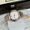 Patek Philippe Watch Nautilus 7118 Gold Wrapped White Dial 35.2mm