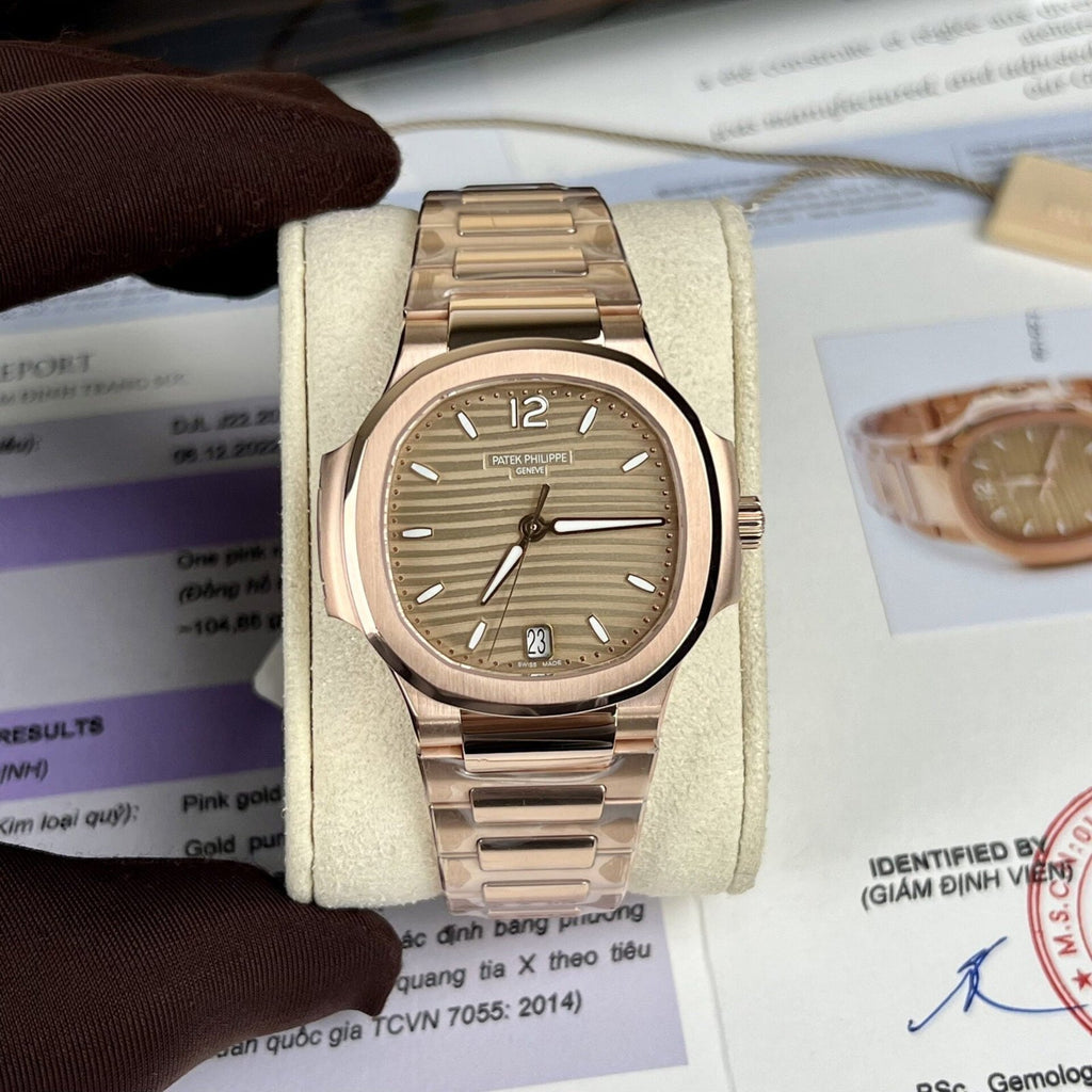 Patek Philippe Watch Nautilus 7118 Gold Wrapped 35.2mm