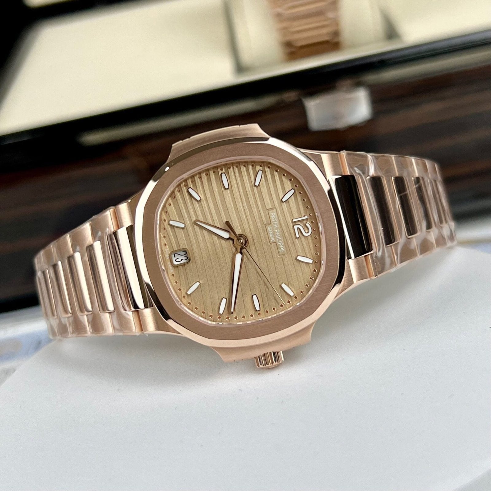 Patek Philippe Watch Nautilus 7118 Gold Wrapped 35.2mm