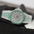Patek Philippe Watch Nautilus 7118 Diamonds Moissanite 35.2mm