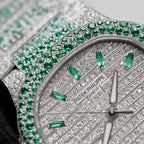 Patek Philippe Watch Nautilus 7118 Diamonds Moissanite 35.2mm