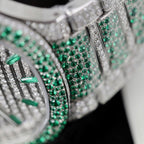 Patek Philippe Watch Nautilus 7118 Diamonds Moissanite 35.2mm