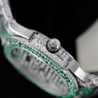 Patek Philippe Watch Nautilus 7118 Diamonds Moissanite 35.2mm