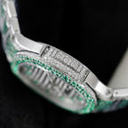 Patek Philippe Watch Nautilus 7118 Diamonds Moissanite 35.2mm