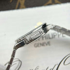 Patek Philippe Nautilus 7118 Watch Diamonds Moissanite 35.2mm