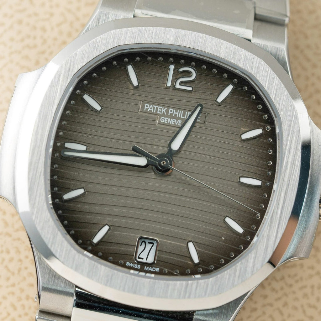 Patek Philippe Nautilus 7118 Watch Grey Dial 35.2mm