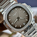 Patek Philippe Nautilus 7118 Watch Grey Dial 35.2mm