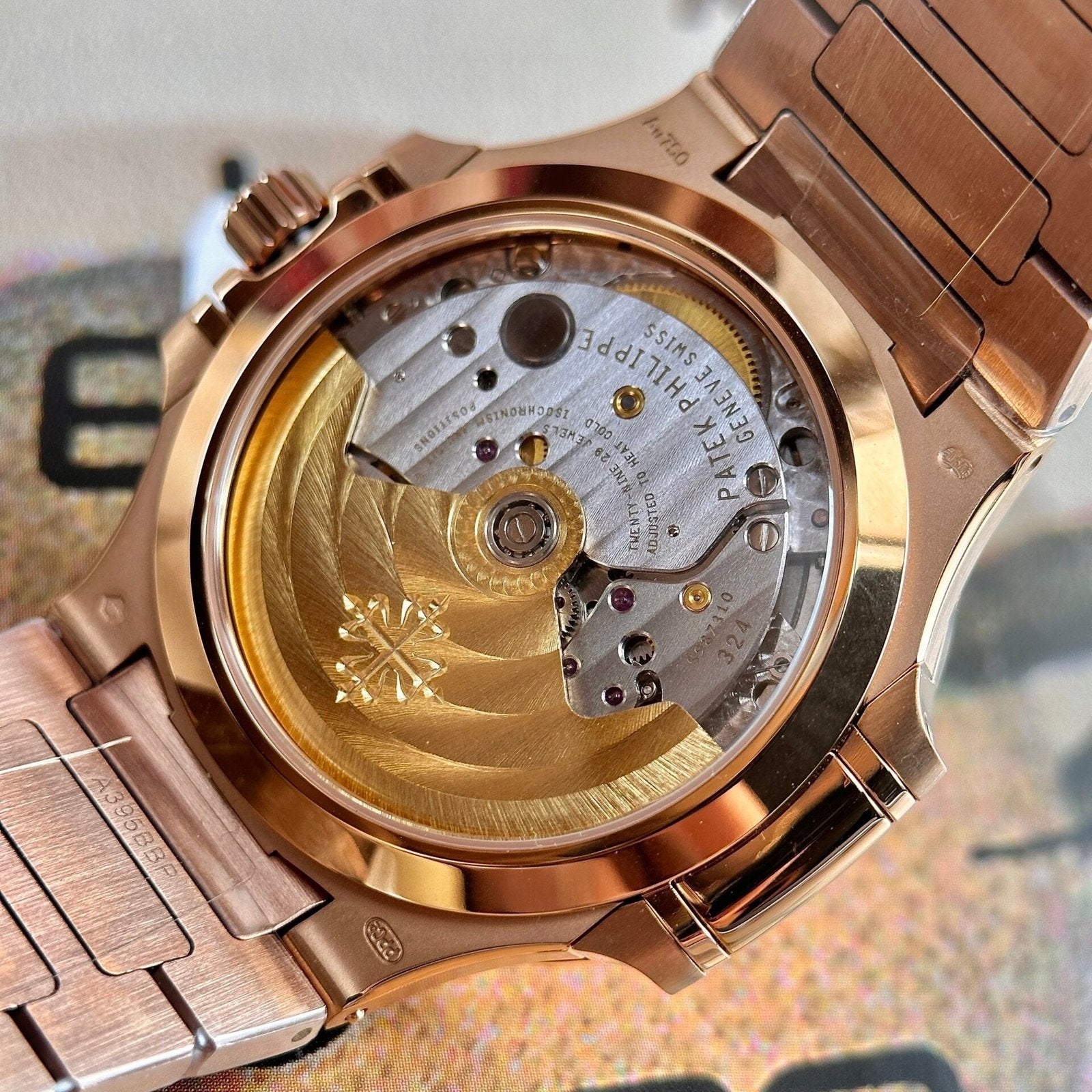 Patek Philippe Nautilus 7118 Watch Rose Gold 35.2mm