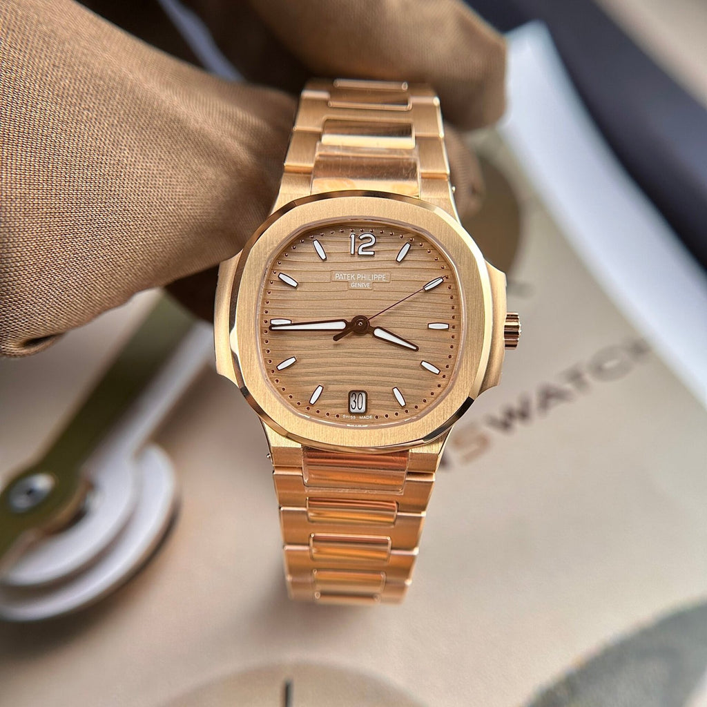Patek Philippe Nautilus 7118 Watch Rose Gold 35.2mm