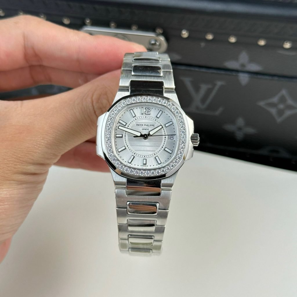Patek Philippe Watch Nautilus 7010 Womens White Dial 32mm