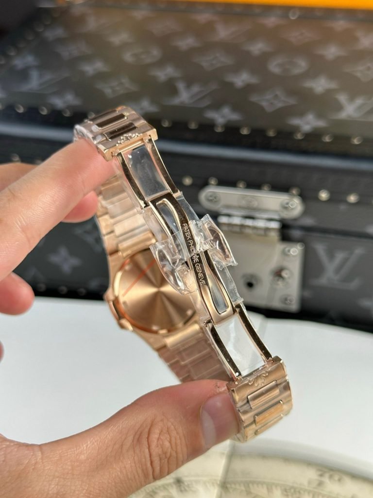 Patek Philippe Watch Nautilus 7010 Rose Gold Womens 32mm
