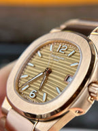 Patek Philippe Watch Nautilus 7010 Rose Gold Womens 32mm