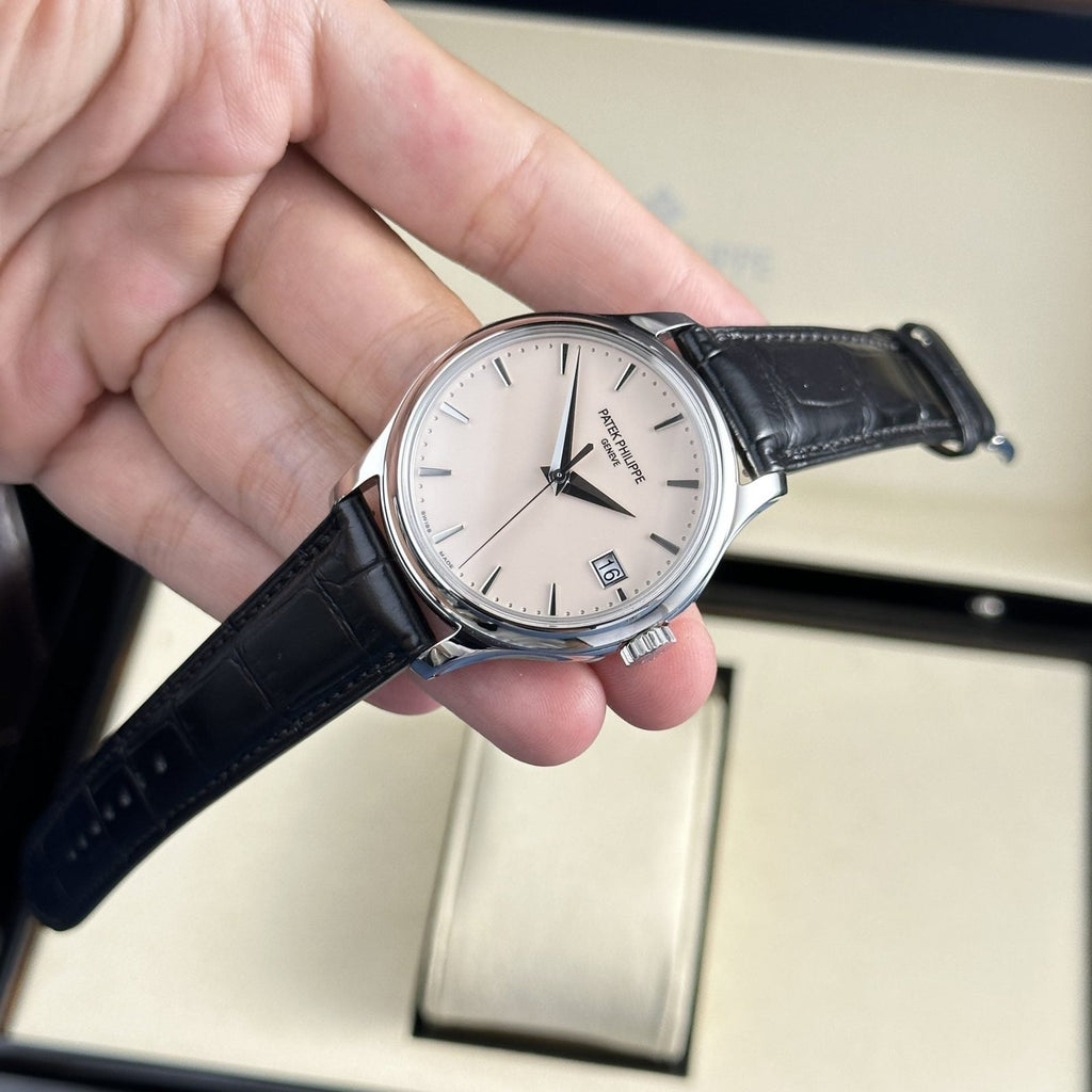 Patek Philippe Watch Calatrava 5227G Mechanical Ivory Dial 39mm