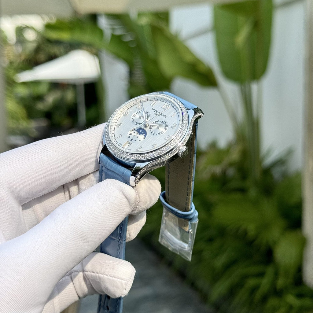Patek Philippe Watch Complications 4947G Leather Strap 38mm
