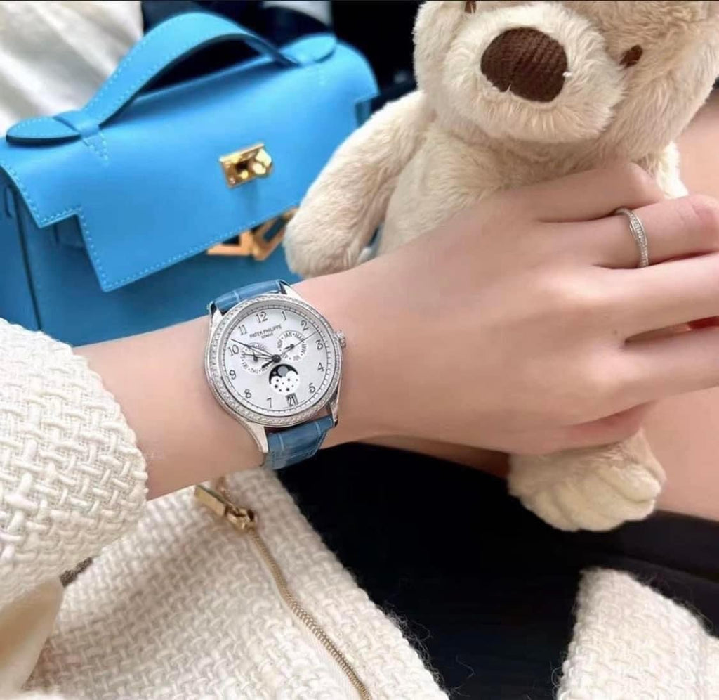 Patek Philippe Watch Complications 4947G Leather Strap 38mm