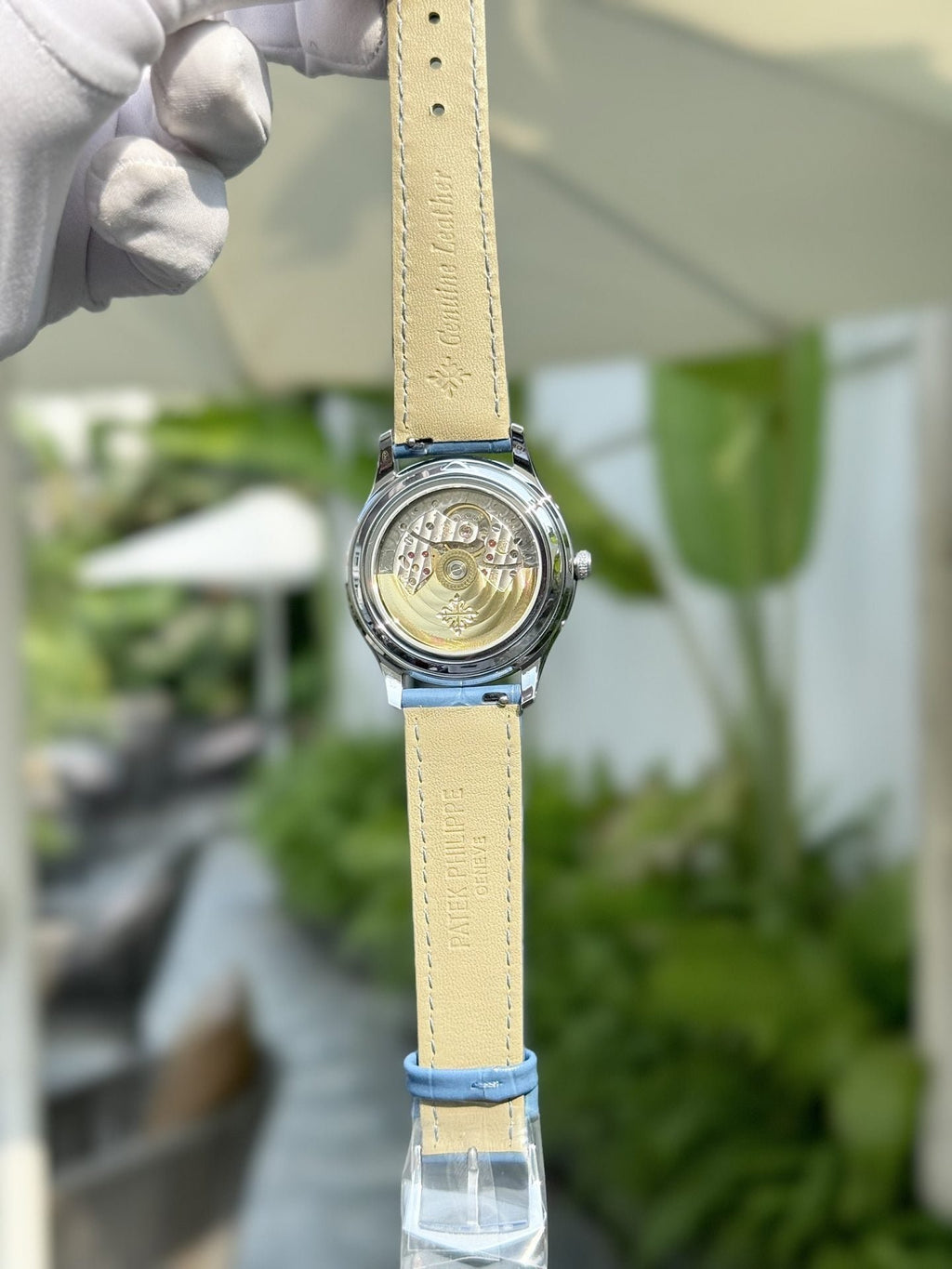 Patek Philippe Watch Complications 4947G Leather Strap 38mm