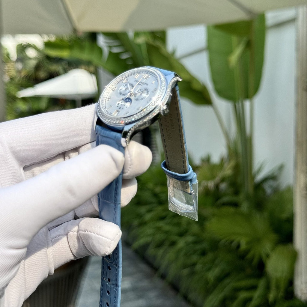 Patek Philippe Watch Complications 4947G Leather Strap 38mm
