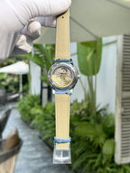 Patek Philippe Watch Complications 4947G Blue Dial Leather Strap 38mm