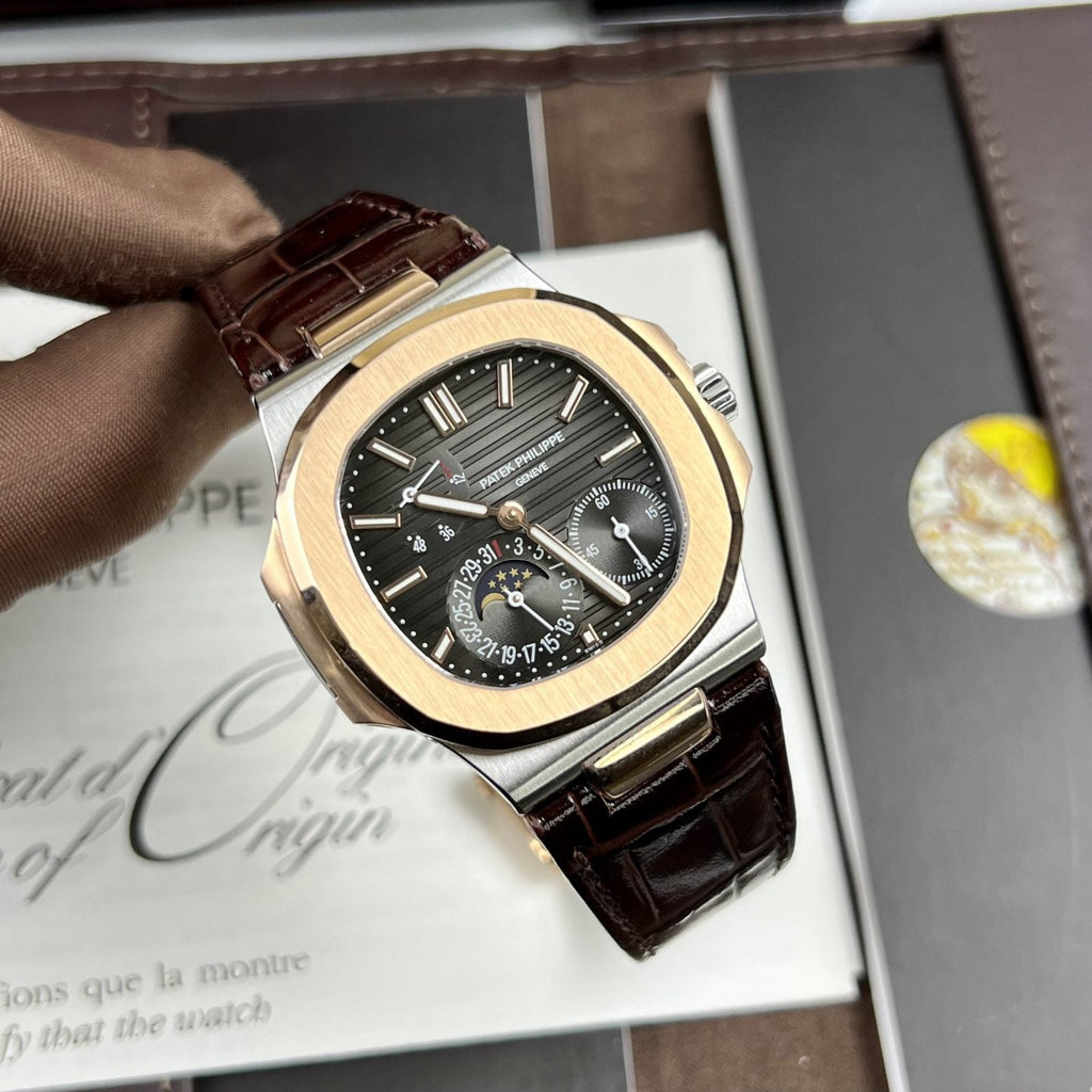 Patek Philippe Watch Nautilus 5712 Demi Rose Gold 40mm