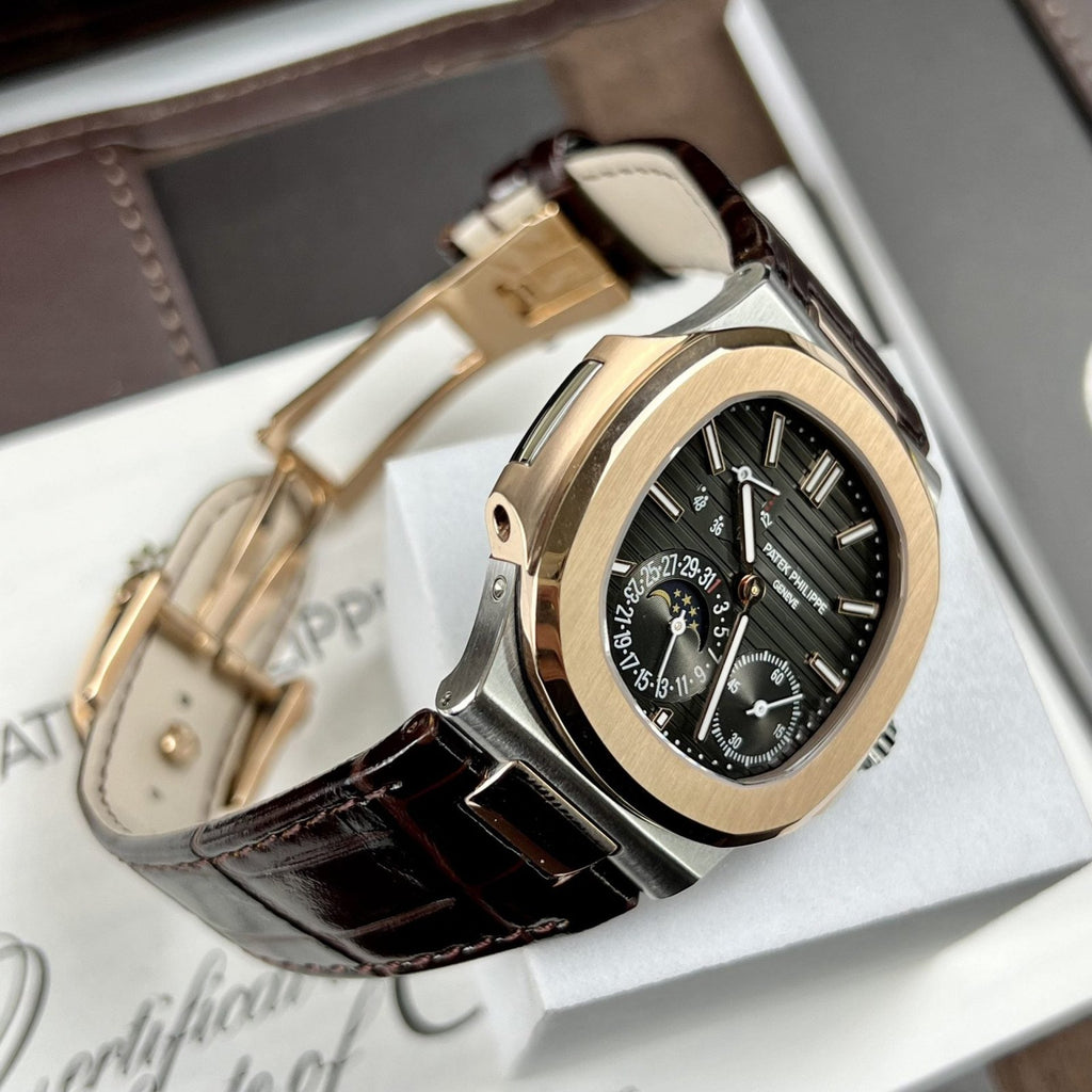 Patek Philippe Watch Nautilus 5712 Demi Rose Gold 40mm