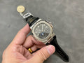 Patek Philippe Watch Nautilus 5712 Gray Dial Leather Strap 40mm