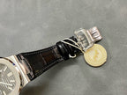 Patek Philippe Watch Nautilus 5712 Gray Dial Leather Strap 40mm