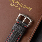 Patek Philippe Watch Calatrava 6007G Leather Strap 40mm