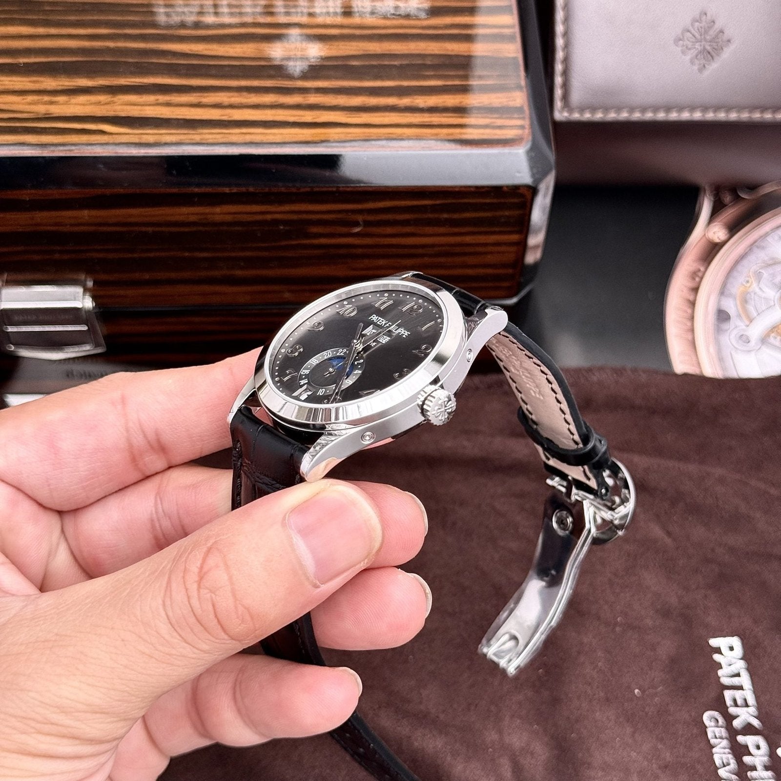 Patek Philippe Watch Complications 5396G Gray Dial 38.5mm
