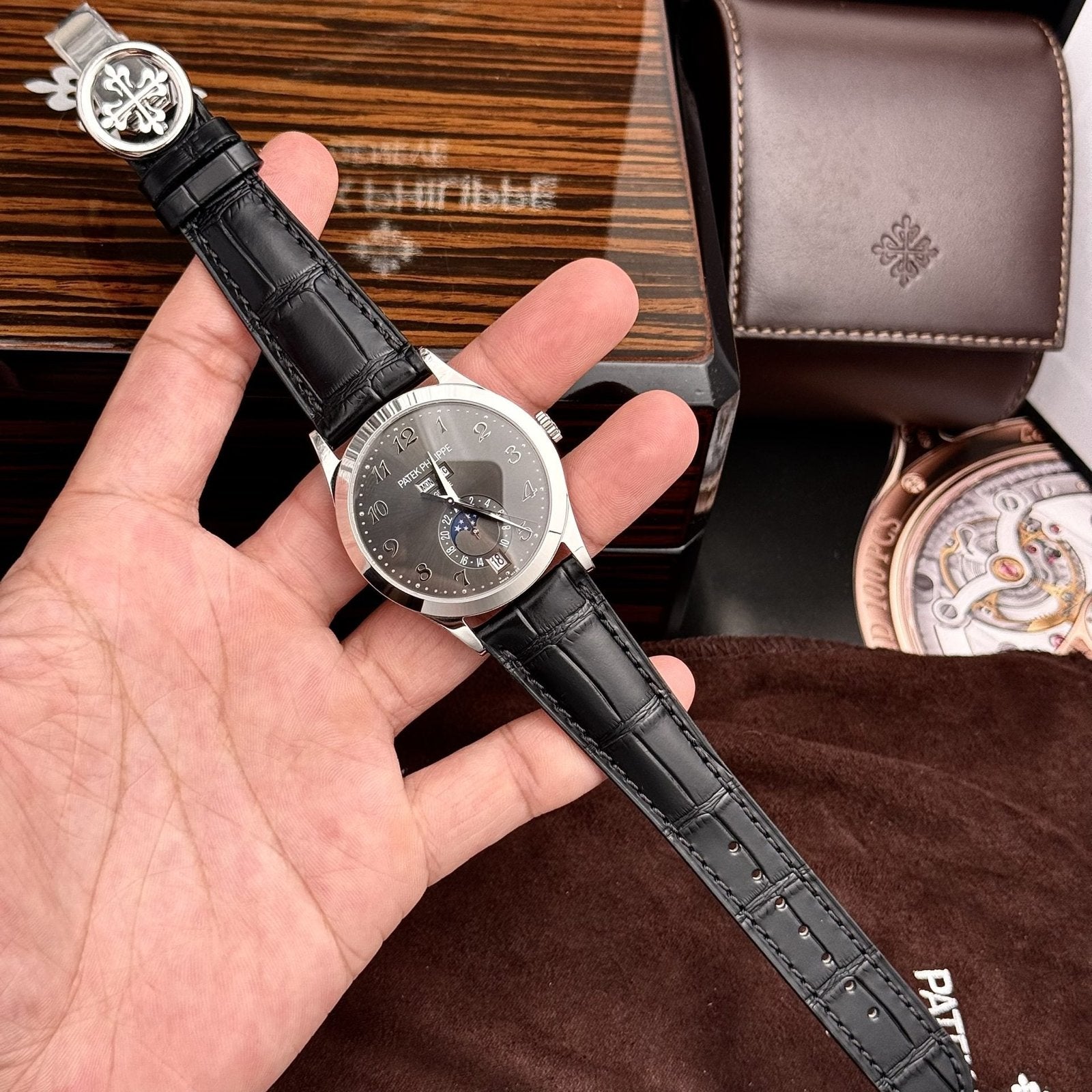 Patek Philippe Watch Complications 5396G Gray Dial 38.5mm