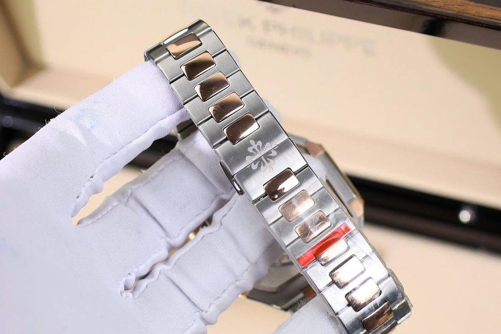 Patek Philippe Cubitus 5821 Demi Rose Gold Watch Dial Blue 45mm