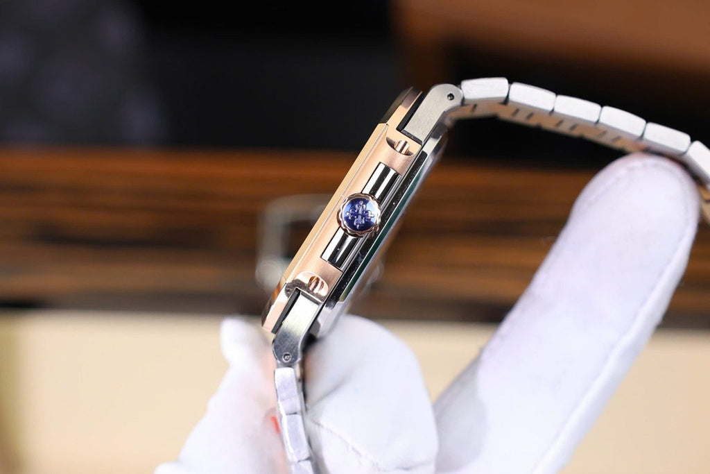 Patek Philippe Cubitus 5821 Demi Rose Gold Watch Dial Blue 45mm