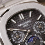 Patek Philippe Men Watch Nautilus 5740 Gray Dial Metal Wire 40mm