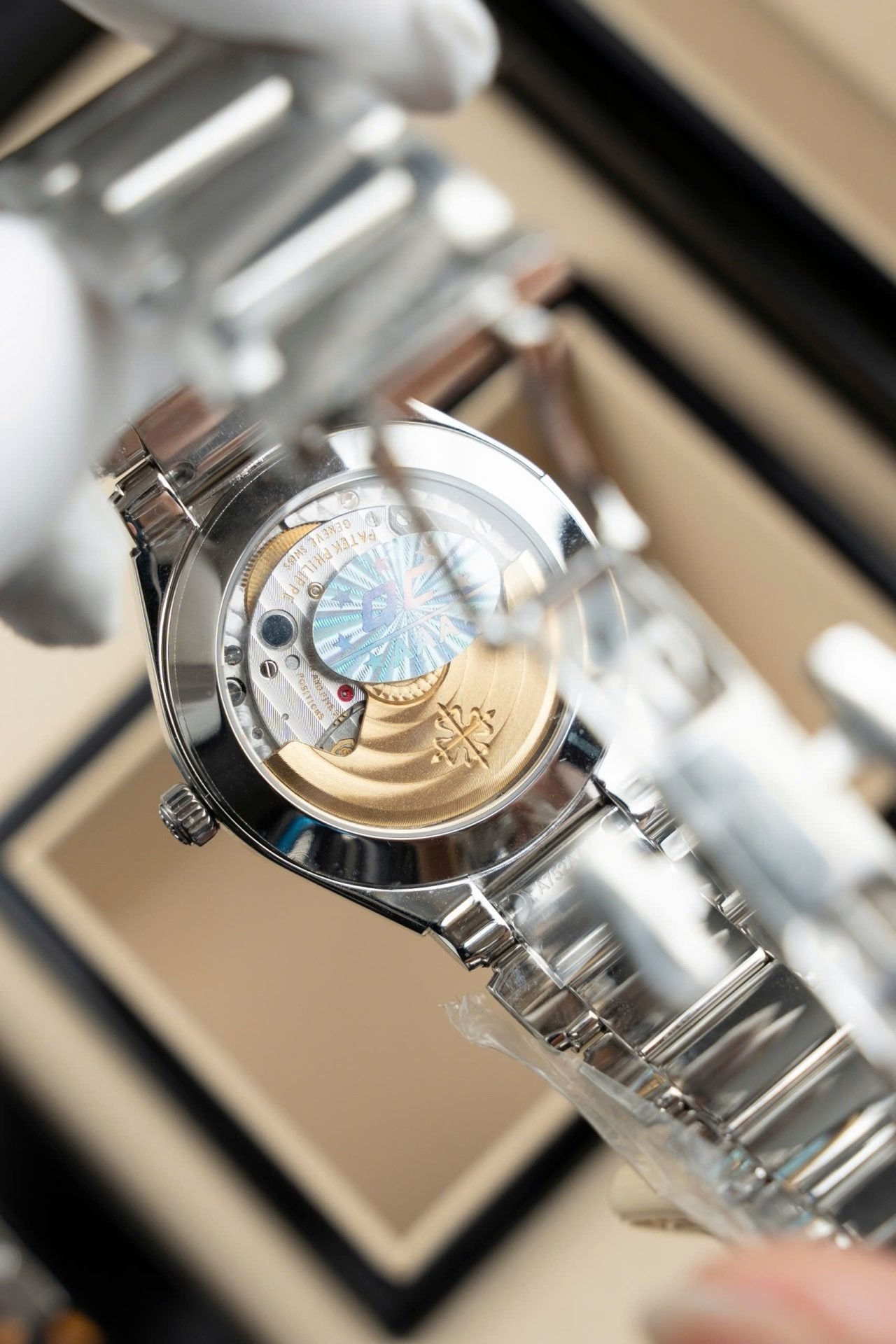 Patek Philippe Watch Twenty 4 7300 Gray Dial Metal Wire 36mm