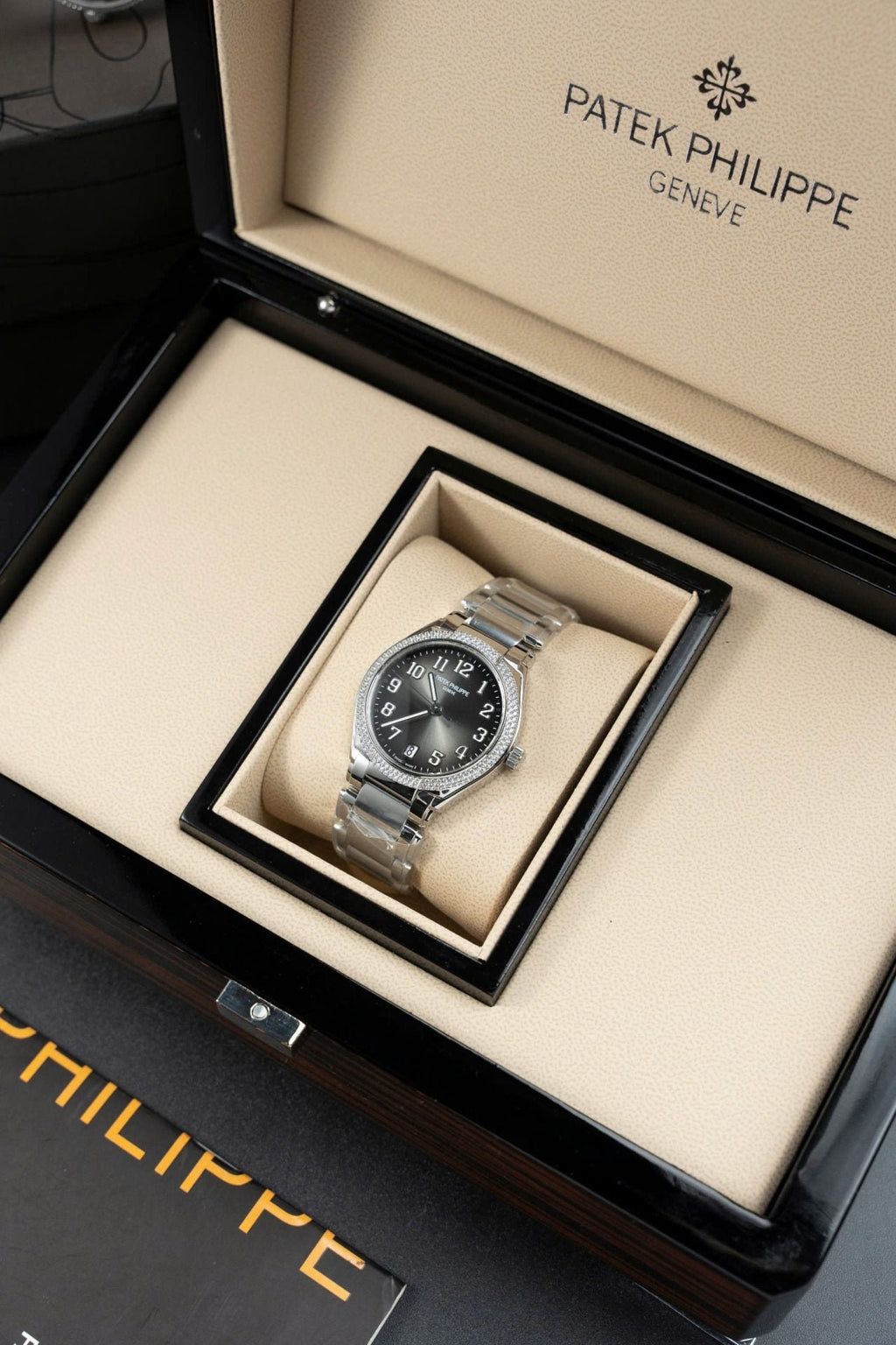 Patek Philippe Watch Twenty 4 7300 Gray Dial Metal Wire 36mm