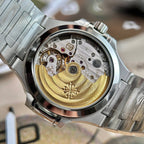 Patek Philippe Nautilus 7118 Watch Blue Dial Stone Bezel 35.2mm