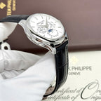 Patek Philippe Grand Complications 5327 White Watch Leather Strap 40mm