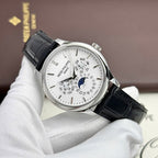 Patek Philippe Grand Complications 5327 White Watch Leather Strap 40mm