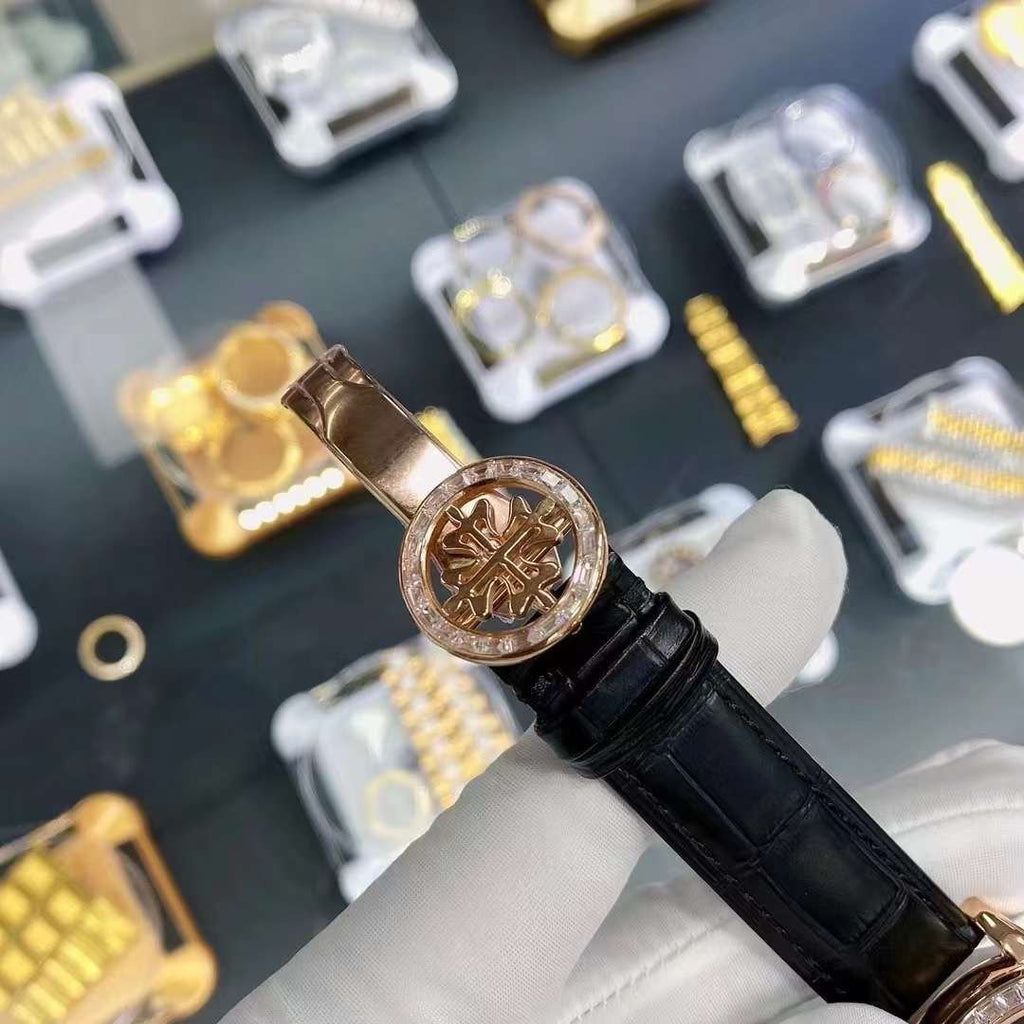 Patek Philippe Sky Moon Celestial 6104R Watch Black Dial 40mm