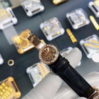 Patek Philippe Sky Moon Celestial 6104R Watch Black Dial 40mm