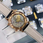 Patek Philippe Sky Moon Celestial 6104R Watch Black Dial 40mm