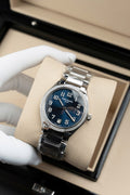 Patek Philippe Twenty 4 7300 Watch Blue Dial Metal Wire 36mm