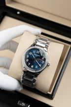 Patek Philippe Twenty 4 7300 Watch Blue Dial Metal Wire 36mm
