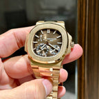 Patek Philippe Watch Nautilus 5712R Brown Dial 18K Solid Gold 40mm