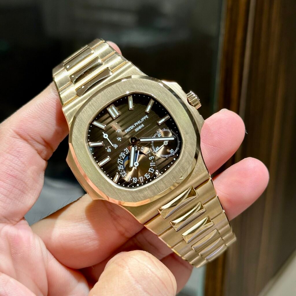 Patek Philippe Watch Nautilus 5712R Brown Dial 18K Solid Gold 40mm