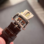 Patek Philippe Watch Nautilus 5712R Brown Leather Strap 40mm