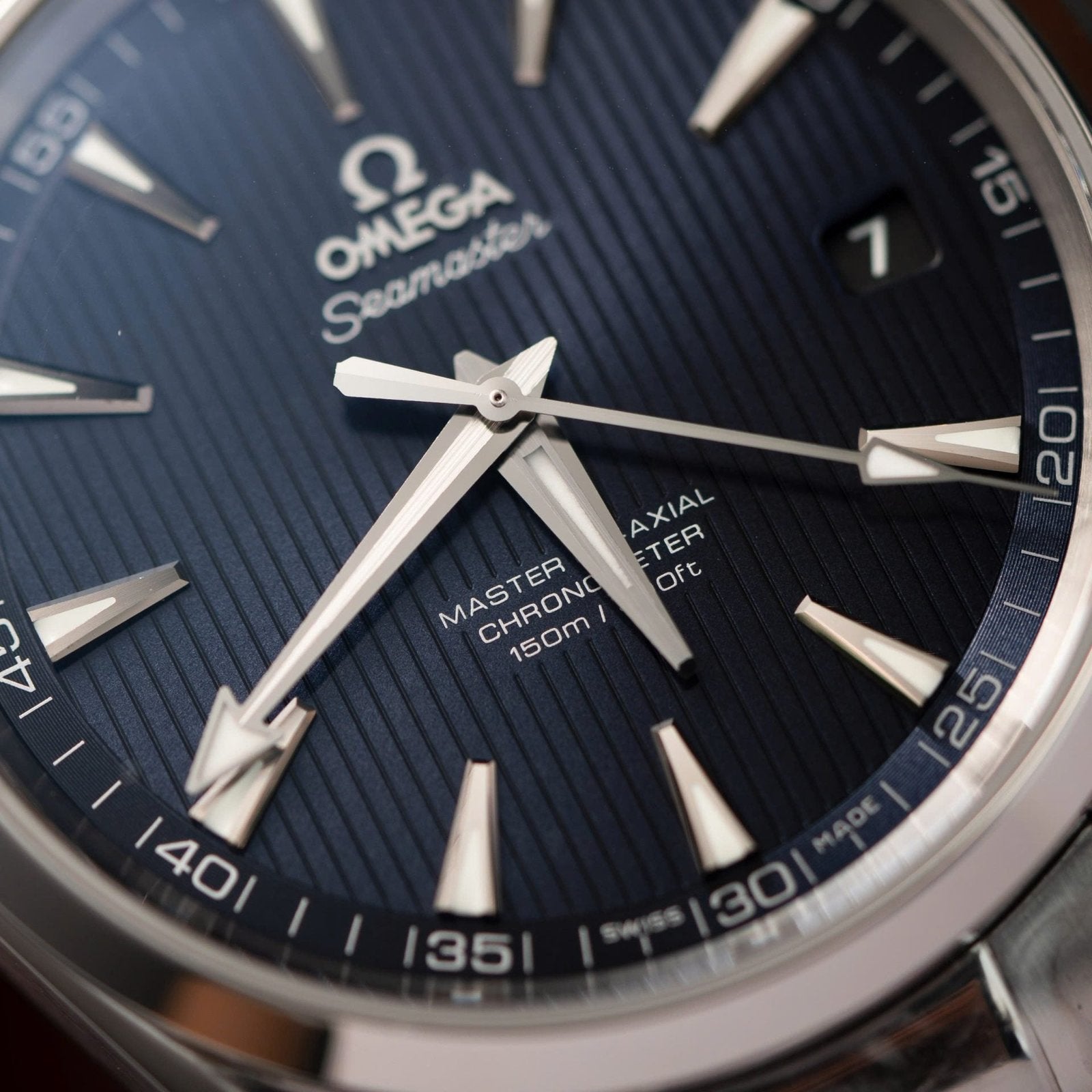 Omega Seamaster Aqua Terra Watch Black Dial 41mm